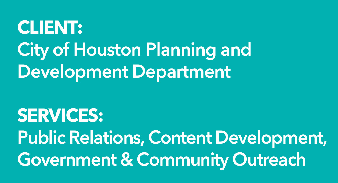 City of Houston Planning and Development Department